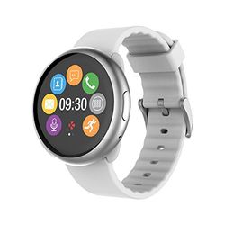 MyKronoz Zeround 2 - Relógio de atividade e sono com notificações e ecrã tátil, branco
