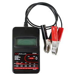 Schumacher Probador de Batería de Coche Compacto BT55 - Comprobación de la Tensión del Alternador de Coche - Compatible Baterías 6V/12V/24V Tipo SLI, VRLA, AGM, Gel y Alternadores 12V - Pantalla LCD