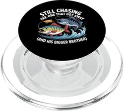 Fishing One That Got Away Brother Funny Humor PopSockets PopGrip for MagSafe