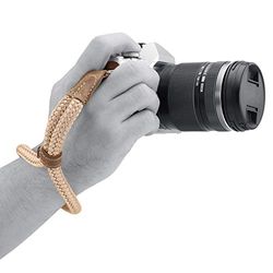 MegaGear SLR, DSLR Camera Katoen Wrist Strap Mink, klein - 23cm/9inc, MG1792