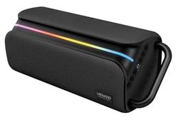 LEDWOOD DROP500 Enceinte Bluetooth 500W, Son 360°, LED Multicolore, IPX4, TWS, Autonomie 7h
