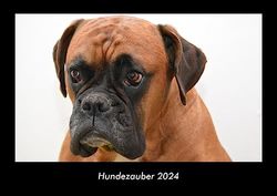 Hundezauber 2024 Fotokalender DIN A3: Monatskalender mit Bild-Motiven von Haustieren, Bauernhof, wilden Tieren und Raubtieren