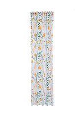 Floral Yellow Curtain | Opaque Leaves Modern | Living Room Bedroom Children's Room | 140 x 245 cm