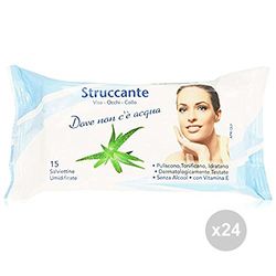 FRILLY Set 24 ce Acqua salviette struccanti x15 BS Cura del Viso, Multicolore, Unica