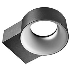 Applique murale LED - ELIA OL - Optique diffuseur 3000K couleur noir - GWF2100FR830