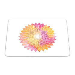 Bonamaison, Rectangle Pop Art Digital Printed Mouse Pad, Non-Slip Base, for Office and Home, Size: 22 x 18 cm