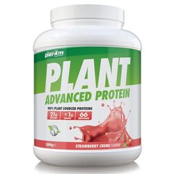 Per4m Protéine Végétale Fraise Crème 2kg – Protéine végétale fraise crème pour la récupération musculaire