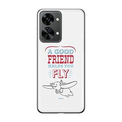 ERT GROUP mobiltelefonfodral för Oneplus NORD 2T 5G originalt och officiellt licensierat Disney mönster Dumbo 004 optimalt anpassad till formen på mobiltelefonen, fodral tillverkad av TPU-plast