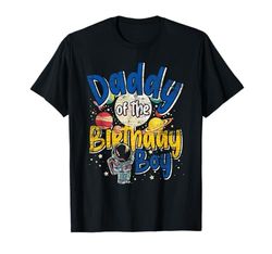 Padre Compleanno Ragazzo Astronauta Bambino Regalo Papa Maglietta