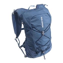 Salomon Agile 12 Hydratievest, uniseks, trailrunning wandelen, MTB, dynamisch draagcomfort, snelle toegang, veelzijdig inzetbaar, blauw