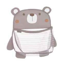 Jané Red de Baño para Juguetes, Organizador de Baño, Ventosas de Alta Resistencia, Antimoho, Gris