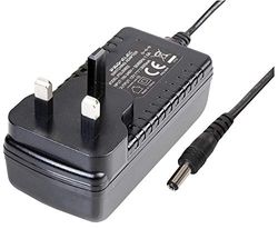 Pro Elec PEL00852 12V, 3A AC/DC Power Supply, Output Connector:2.1 mm x 5.5 mm x 12 mm
