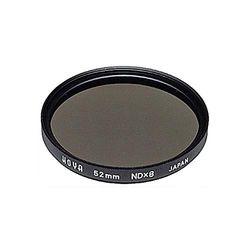 Hoya ND 8 HMC Filter für Kamera 37 mm, schwarz/grau