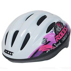 Roces Meisjeshelm Butterfly kinderen, wit-roze, SJR