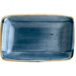 Bonna Lot de 12 assiettes carrées « Aura » Longueur : 150 mm Largeur : 90 mm