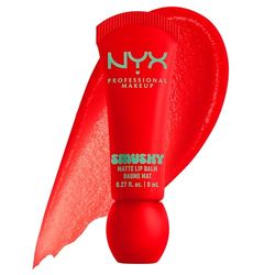 NYX Professional Makeup Smushy Matte Lip Balm, Soft Matte Finish, Hydrating & Buildable Colour, Shade: Soft Sorbet, 8ml