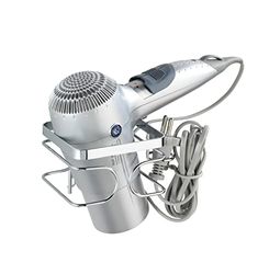 Wenko Suporte para secador Premium aço INOX, aço inoxidável, 13,5 x 10 x 10 cm, brilhante