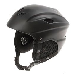 M-Wave skihelm UNIVERSAL, maat S, zwart, S (52-55 cm), mat