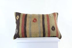 Kelim Cuscino 30X50 cm fatto a mano turco prodotto federe kilim dekorativo orientale etnici cuscino E1078