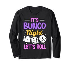 Bunco Night - Bunco Group - Bunco Player Maglia a Manica