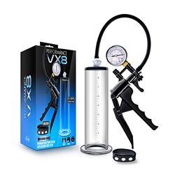 Blush Performance Vx8 Premium Penis Pump Clear 78 cm