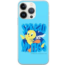 ERT GROUP mobiltelefonfodral för Iphone 13 PRO originalt och officiellt licensierat Looney Tunes mönster Tweety 014 optimalt anpassad till formen på mobiltelefonen, fodral tillverkad av TPU-plast