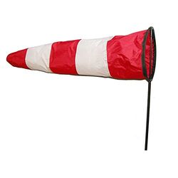 Wolkenstürmer Windscherm Westwind 75 cm, maritiem decoratief object en windgong voor tuin en balkon, inclusief glasvezelstaaf
