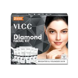 VLCC Diamond Single Facial Kit (60gm), 1 Count (Pack of 1)