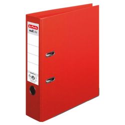 Herlitz MaxFile Protect - Archivador de anillas con palanca, rojo