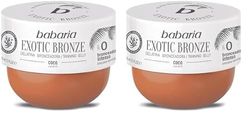 Babaria - Exotic Bronze, Gelatina Bronceadora de Coco, con Aceite de Coco, Nutre e Hidrata la Piel, Resistente al Agua, 100% Vegano - 75 ml (Paquete de 2)
