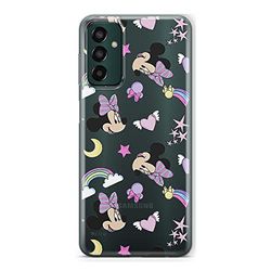 ERT GROUP mobiltelefonfodral för Samsung M13 4G originalt och officiellt licensierat Disney mönster Minnie 031 optimalt anpassad till formen på mobiltelefonen, gedeeltelijk transparant