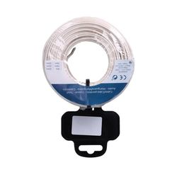 Tango Mini-tafelventilator, 2,5 W, 5 V, in elegant wit. Compacte afmetingen van 14,5 x 14,5 x 10 cm. Draaibaar en aangedreven via USB-aansluiting, ideaal voor elke kamer. Verfris uw dag.