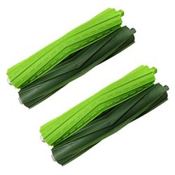 Amyehouse Lot de 2 brosses à Rouleaux en Caoutchouc Multi-Surfaces pour aspirateur Irobot Roomba I & E Series I7 Plus I7+ E5 E6