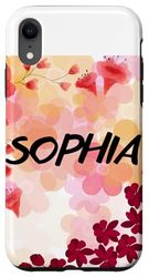 Carcasa para iPhone XR Sophia Blooms Una sinfonía floral de gracia y belleza