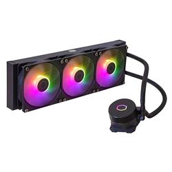 Cooler Master MasterLiquid 360L Core ARGB Dissipatore a Liquido per CPU - Pompa Gen S a Doppia Camera, Radiatore Superiore e Ventole ARGB da 120 mm, Staffe LGA 1700 e AM5 - Nero