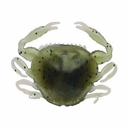 Berkley Gulp, Saltwater Peeler Crab; Mjukt betesfiskedrag för saltvattensrovdjur; Realistisk krabbaimitation med doftspridning för kungsfisk, flundra och sheepshead, 5cm, Natural Peeler