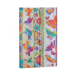 Hummingbirds & Flutterbyes Mini Lined Hardcover Journal (Playful Creations)