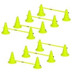 LISKI OSTACOLO Jump 2, Giallo Fluo, Unica