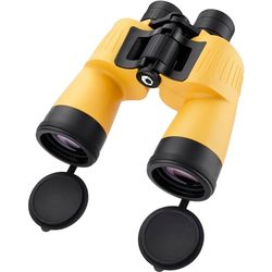 Barska AB12738 Floatmaster 7x50 Waterproof Floating Marine Binoculars for Boating, Hunting, Fishing, Sports, etc, Yellow