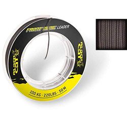 Black Cat Front Zone leader 50 m – Chalk line for catfish fishing, braided leader line, leader material for catfish fishing