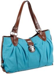 TOM TAILOR Acc 10826 60 Polly - Borsa da Donna, 41 x 13 x 26,5 cm (Larghezza x Altezza x profondità), Turchese 51, Einheitsgröße