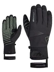 Ziener GYRNO - Guanti da sci unisex, traspiranti, funzionali, colore: verde mud, 8