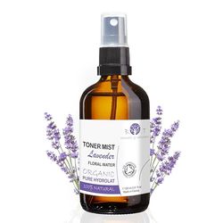 LAVANDE BIOLOGIQUE Eau florale pure biologique Hydrolat de lavande biologique Idéal peaux sensibles et matures, tonique pour le visage, parfum pour le corps, lotion pour les cheveux - 100 ml