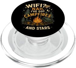 WiFi Nah, tengo fogatas y estrellas desconectarse fuera de la red PopSockets PopGrip para MagSafe
