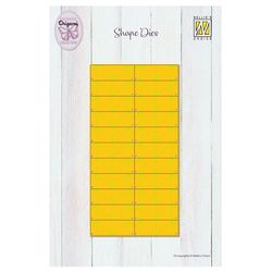 Nellie's Choice Folding Die-3D Origami Pattern Cutting Die-20,6 Card Making Supplies-Metal Dies for Scrapbooking, DIY and Paper Crafts, Yellow, 20,6 x 10,7 cm