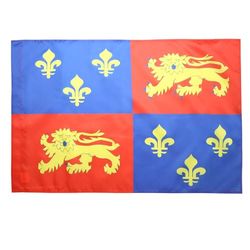 AZ FLAG - Drapeau Landes - 150x90 cm - Drapeau Département Landais 100% Polyester Avec Fourreau et cordelette - Pavillon 110 g