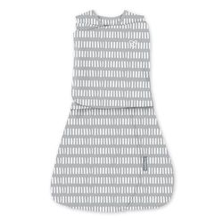 SwaddleMe by Ingenuity, Arms Free Convertible Swaddle, Maat 3-6 maanden, 15-18 lbs, 1pk, 0.5 TOG - Gestreepte lijnen