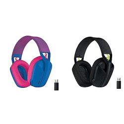 Logitech G435 LIGHTSPEED Cuffie Gaming Wireless Bluetooth, Cuffie Over Ear Leggere, Microfoni Integrati & 35 LIGHTSPEED Cuffie Gaming Wireless Bluetooth, Cuffie Over Ear Leggere, Microfoni Integrati