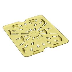 H-Pans Food Pan, Drain Shelf Half Size - Amber