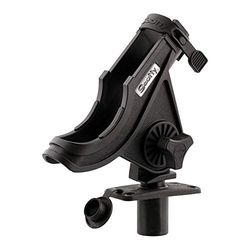 SCOTTY BAITCASTER/SPINNING ROD HOLDER BLACK W/ 244 FLUSH MT